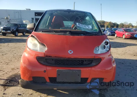 2008 Smart Fortwo Passion z USA, uszkodzony, nr VIN WMEEK31X58K129009